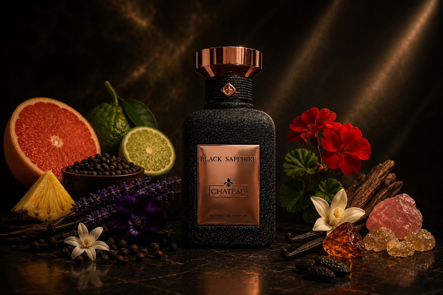 Chateau Les Parfums - Black Sapphire Extrait de Parfum